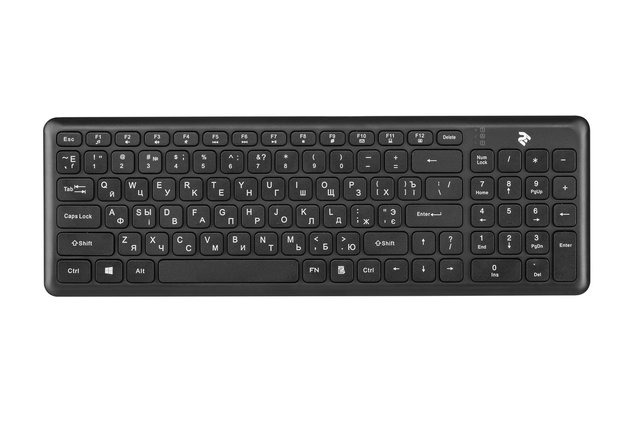 Bluetooth Клавіатура KS230 Slim black 2E (2E-KS230WB) UA