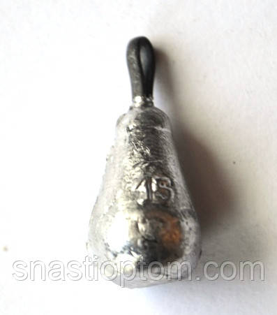 Грузило для риболовлі Крапля на петлі, 15гр