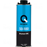 Бітумний засіб для обробки днища Q-Refinish 50-100 Bitumen UBC, 1 л Чорний