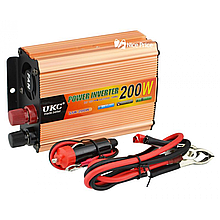 Перетворювач інвертор напруги AC/DC 200W 12 V UKC