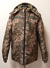 Куртка військова утеплена з капюшоном, тканина Ода