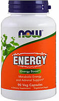 Енергія Energy 90 капс натуральний енерготонік жіросжігателя Now Foods