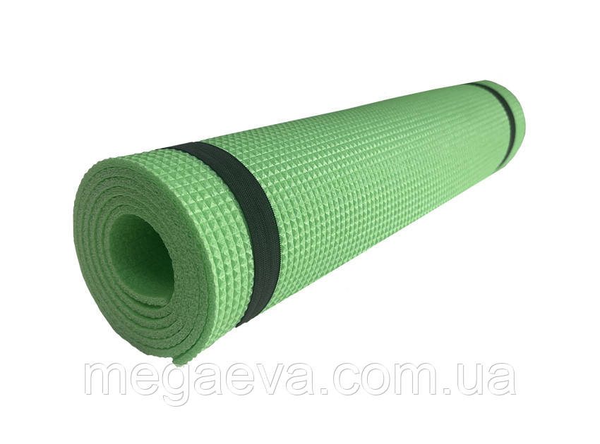 Килимок для спорту (каремат) – Релакс 1800*600* 5 мм лимонний