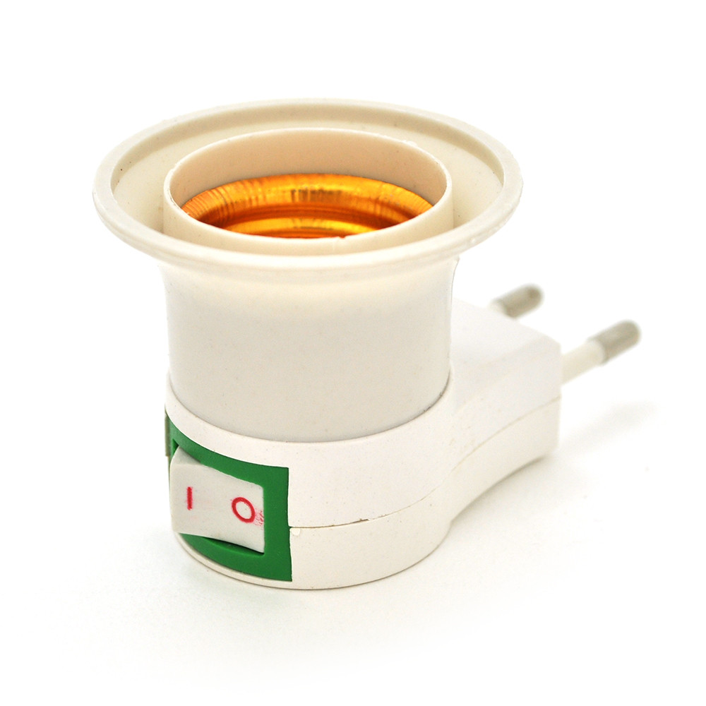 Патрон E27 переносний, 220V, фото 1