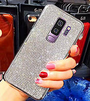 Силиконовый чехол с камнями для Samsung Galaxy S9 Plus (G965F)