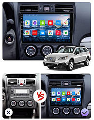 Штатна Магнітола Subaru Forester 4, WRX 2012-2015 Звуковая на Android Модель ТС10-8octaTop-4G-DSP-CarPlay