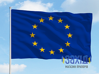 Прапор Євросоюзу друк на тканині