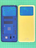 Задня кришка Xiaomi POCO M4 Pro жовта Оригінал #550500023P9T