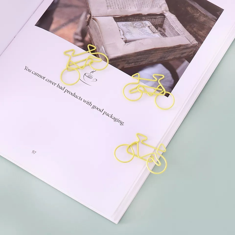 Скріпка фігурна Велосипед, фото 1