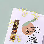 Скрепка фигурная  Велосипед великі, фото 3