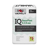 Штукатурка полимерцементная "Короед" IQ Decor Plast К 2,0 мм (25 кг) vamiut