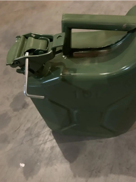 Каністра металева для палива TIREX TRFK-10L 10 літрів