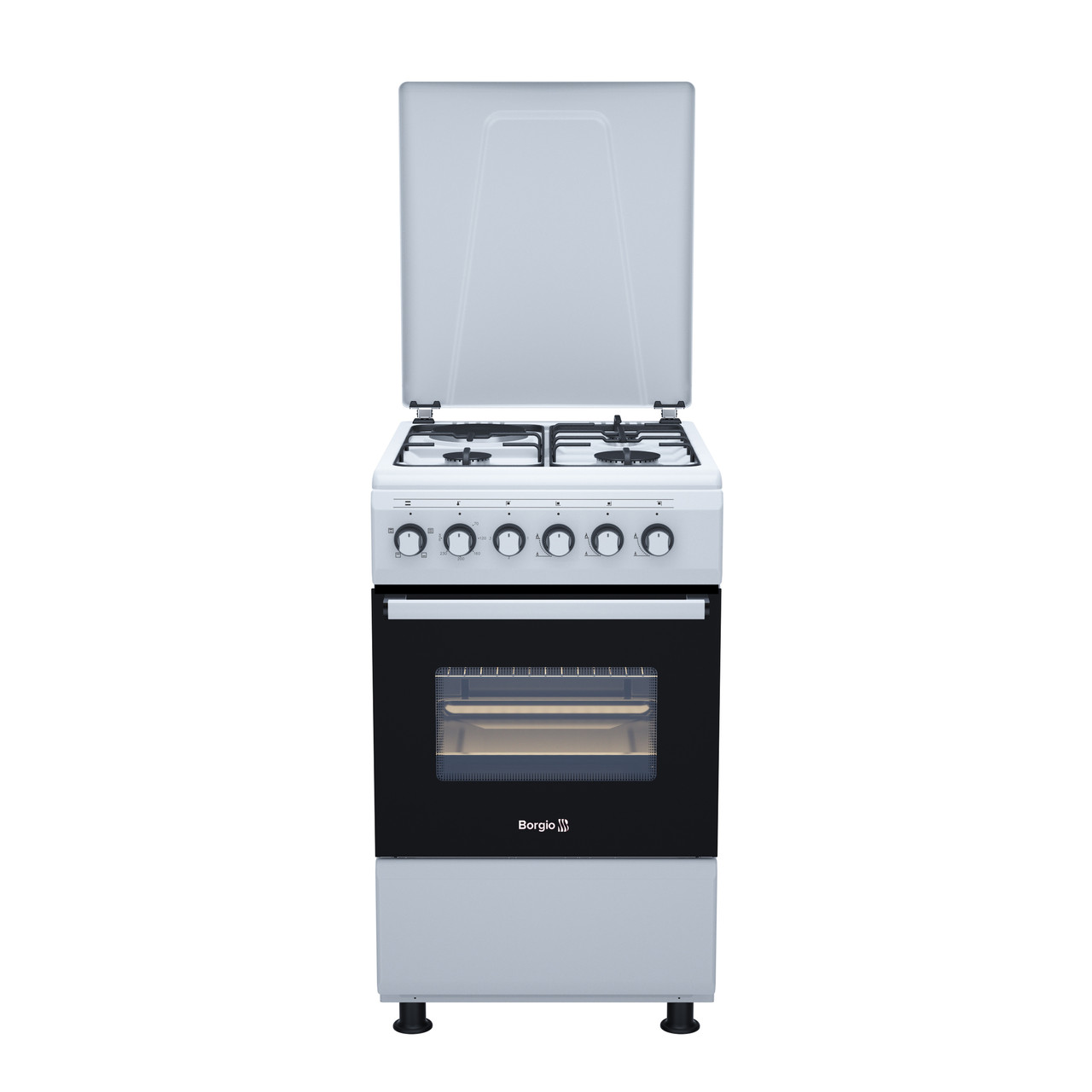 Плита комбінована Borgio GE 531W MBBLT