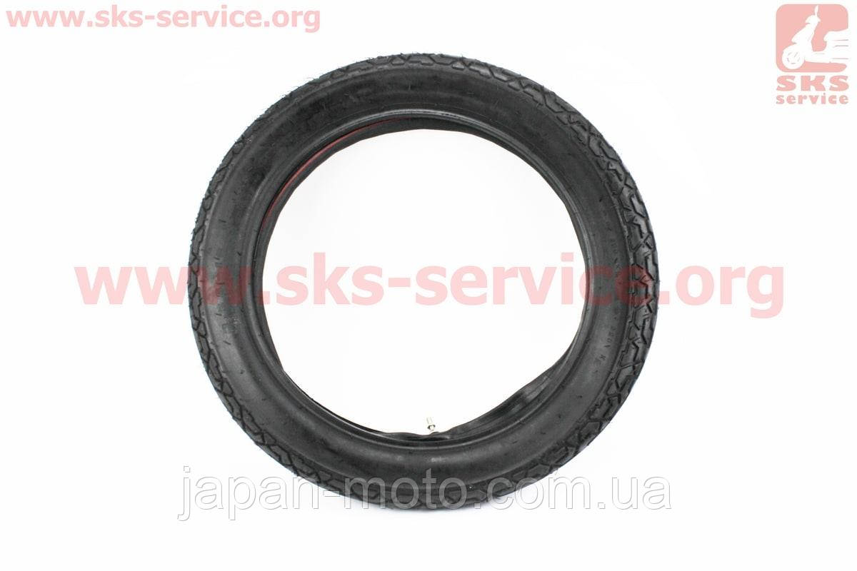 Шина 3,25-18 з камерою, дорожня 515/517