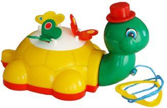 Каталка "Черепаха", частини, що рухаються, в сет. 31*17*20см, ТМ KINDER WAY, Україна (10шт), фото 1