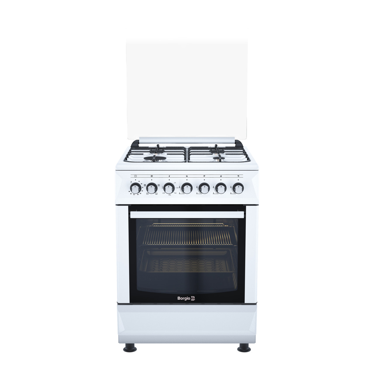 Плита комбінована Borgio GE 640W GCBLTF (cast iron)