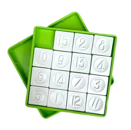 Логічна гра  15 пятнашки, зроблено в Україні, фото 2