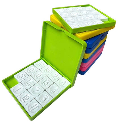 Логічна гра  15 пятнашки, зроблено в Україні, фото 1