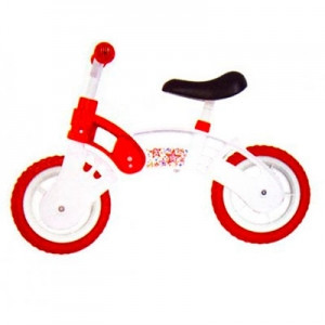Велобег STAR BIKE, біло-червоний, колеса 10", EVA, в кор. 60*40*13см, ТМ KINDER WAY, Україна