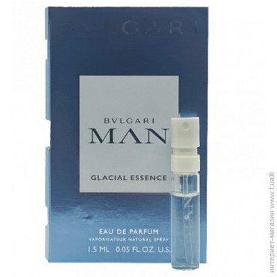 Bvlgari Man Glacial Essence Парфумована вода чоловіча 1.5 мл ( пробник), фото 1