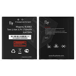 Батарея (АКБ, акумулятор) BL8003 для Fly IQ4491 Quad ERA Life 3 (1750 mah) оригінал