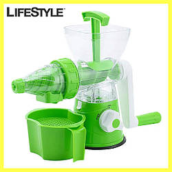 Ручний Соковитискач Multi-Function Juicing Machine RF-707 / Шнековий соковитискач для фруктів
