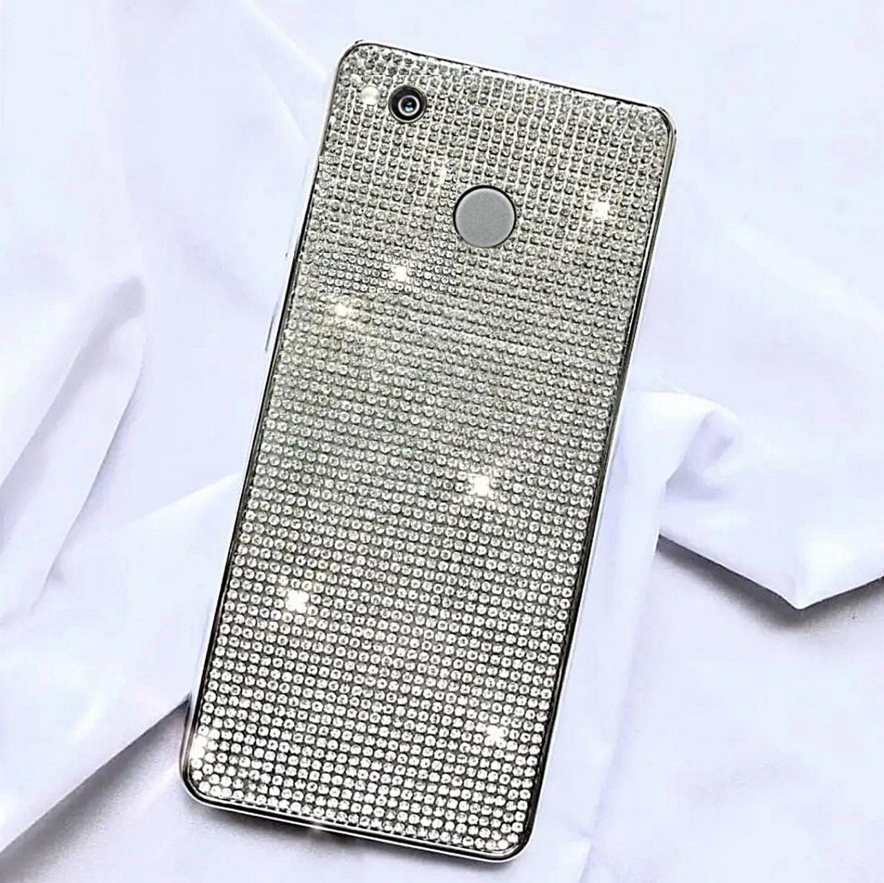 Силіконовий чохол з камінням для Xiaomi Redmi 4x