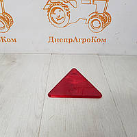 Отражатель-треугольник (катафот) красный (пр-во Украина) ФП-401Б