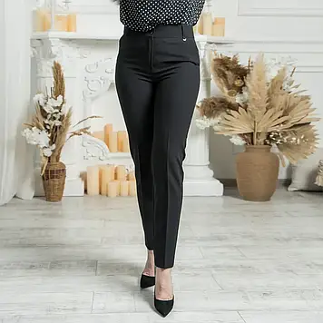 Жіночі чорні брюки норма та великі розміри (46-58)