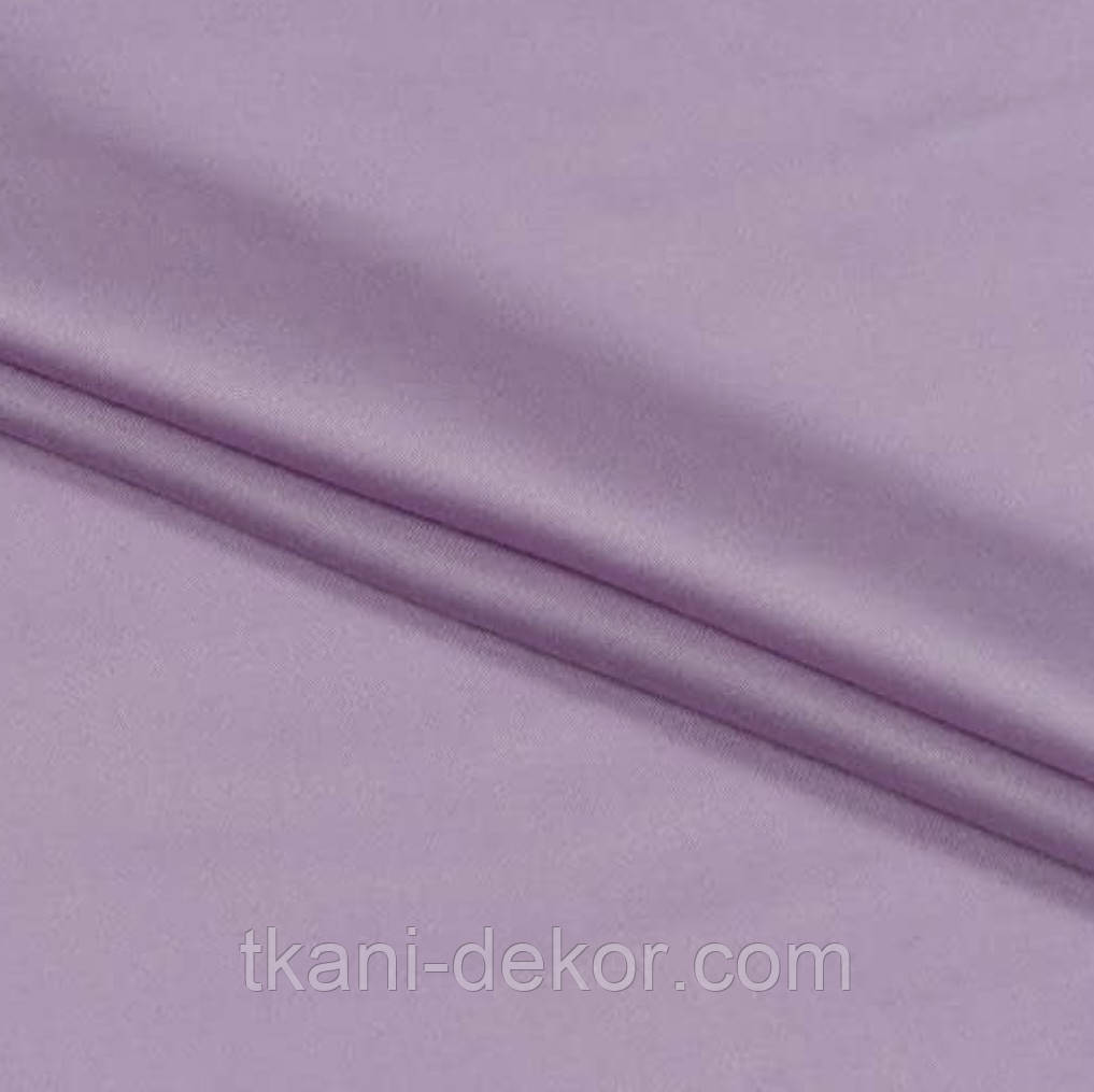 Сатин Однотон сирень (хлопкова тканина), фото 1