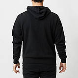 Толстовка чорна Стасси STUSSY | Кенгурушка logo mini, фото 3