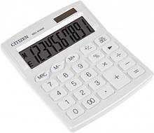 Калькулятор "Citizen" SDC-810NRWHE-white, шт
