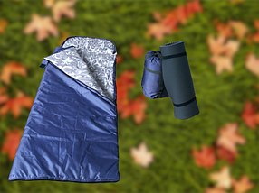 Тактичний спальний мішок для виживання теплий SleepBag ІІІ оригінал + компресійний мішок і карімат, фото 3