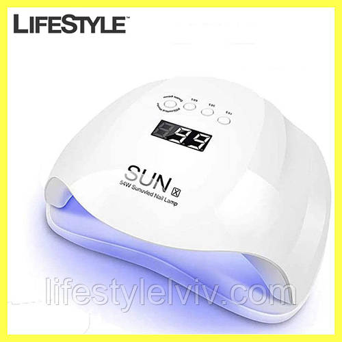 Професиональная лампа для маникюра UV Lamp SUN X 54 Вт / Лампа для ...