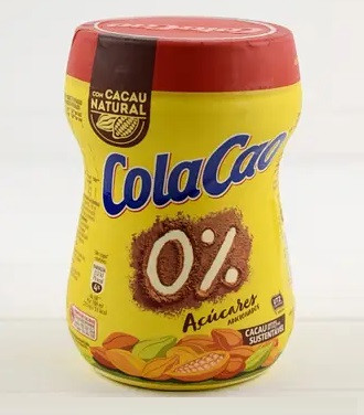 Какао Напиток Растворимый без Сахара Шоколадный Cacao Cola Cao 0% Azucares 300 г Испания - фото 3 - id-p1684828114