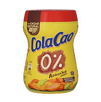 Какао Напій Розчинний без Сахару Шоколадний Cacao Cola Cao 0% Azucares 300 г Іспанія