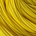 Ротанг штучний для плетіння меблів, півмісяць, бухта 5кг (жовтий), фото 2