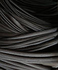 Ротанг штучний для плетіння меблів, сегмент кола, бухта 5кг (дерево венге), фото 3