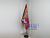 Прапор в кабінет зі щільного атласу (купольний), фото 2