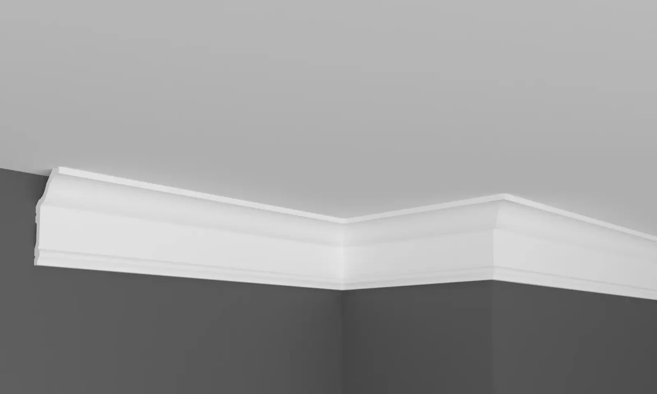 Карниз полімерний для LED освітлення Grand Decor KH 917, фото 1