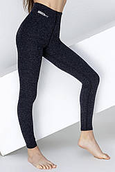 Термолосини для дівчаток з 35% вовни сірі