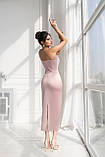 Шикарна вечірня корсетна сукня без бретелів Люкс ніжно-рожевий (різні кольори) XS S M L, фото 7