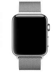 Ремінець для Apple Watch Milanese loop 42 / 44 mm Silver
