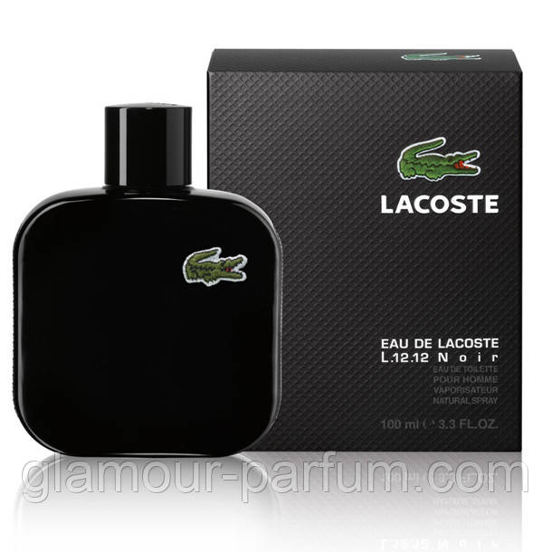 Чоловіча туалетна вода Eau De Lacoste Lacoste L. 12.12 Noir (Лакост Еу де Лакост Л. 12.12 Нуар)