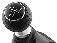 Audi A4 B6 00-04 ручка переключения передач черный + чехол черный S-Line, арт. DA-11720