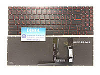 Оригинальная клавиатура для ноутбука MSI Pulse GL76, GL66, GF66, GF76, MS-17L1, GE76, GV66 series, подсветка