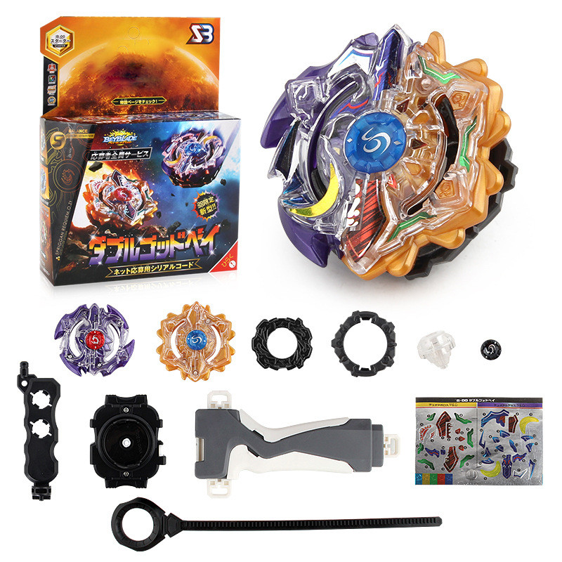 Дзига Beyblade Duo Eclipse Sun Moon God B-00 трансформер Місяць і Сонце з пусковим пристроєм