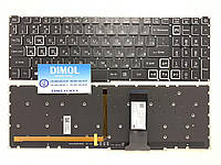 Оригинальная клавиатура для Acer Nitro 5 AN515-54, AN517-51, AN515-43, AN515-55 series, подсветка - RGB