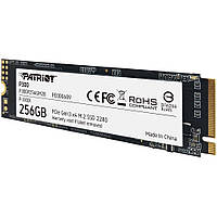 Накопитель SSD M.2 2280 NVMe (PCIe 3.0 x4) 256GB Patriot P300 (P300P256GM28) R1700MBs W1100MBs # #