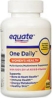 Мультивітаміни для жінок Equate "Одна штука у День", 200 таблеток